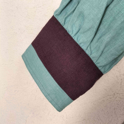 NEW ORDER ライン切替オーバーサイズ L/S シャツ メンズ